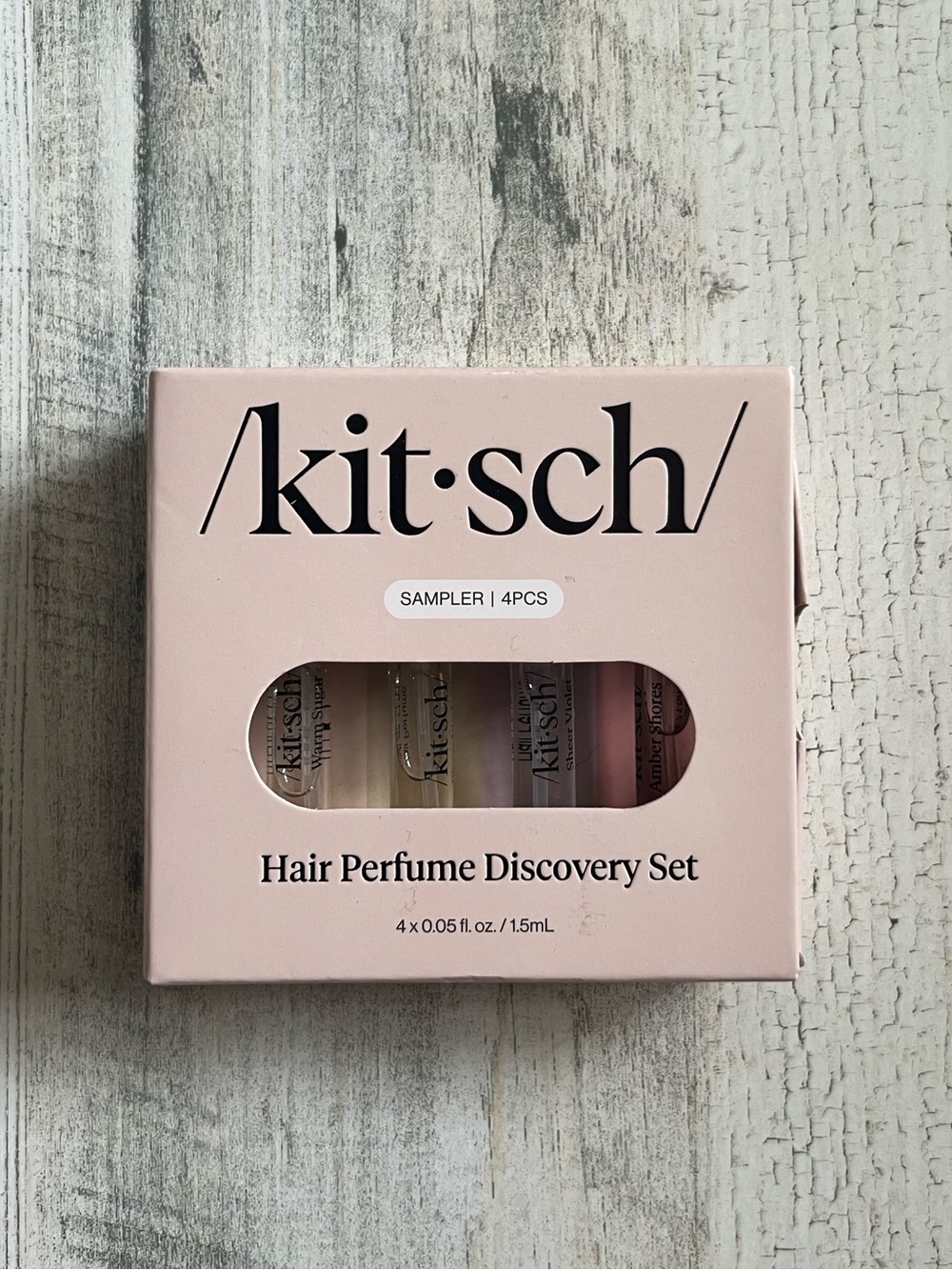 NWT Kitsch Hair Perfume Discovery 4 Sample Set